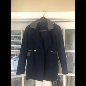 Girls Juicy Couture wool Military-style coat